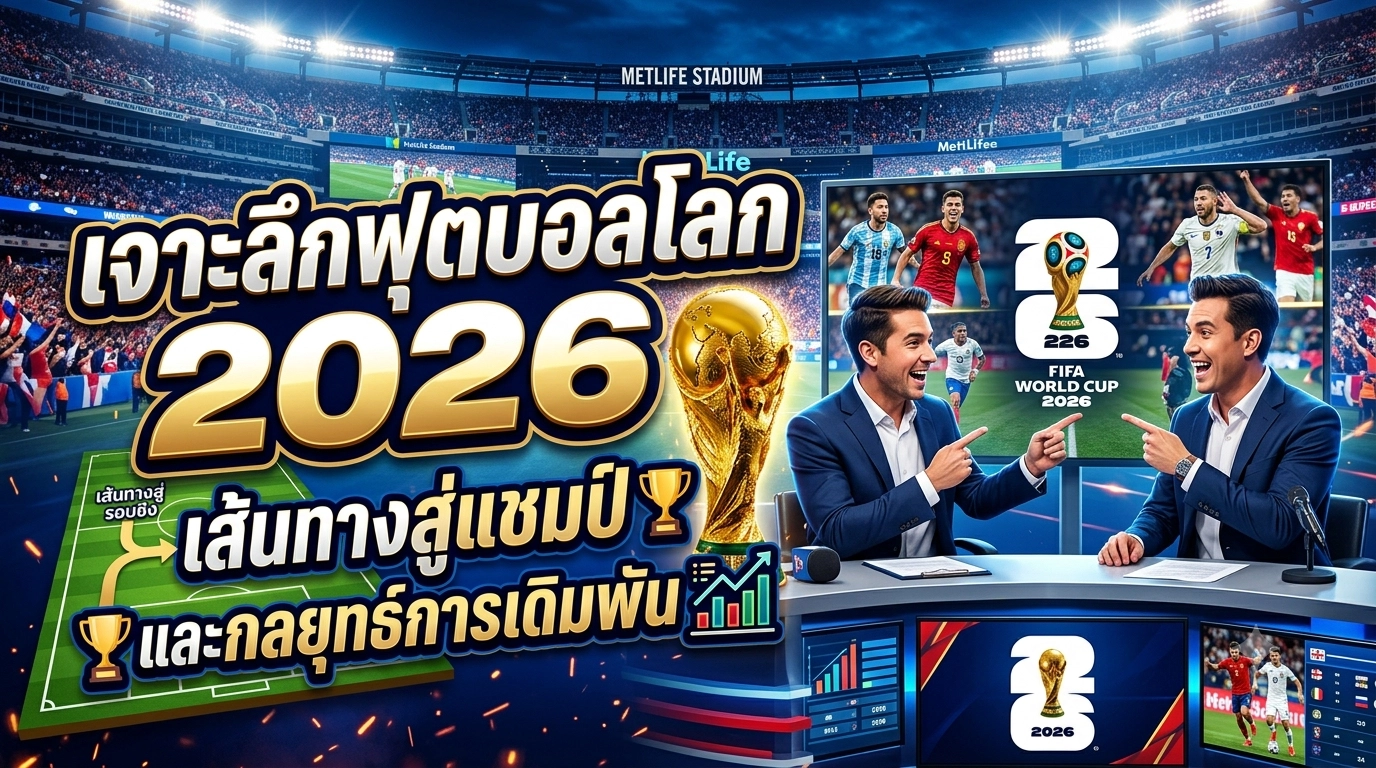 เจาะลึกฟุตบอลโลก 2026: เส้นทางสู่แชมป์และกลยุทธ์การเดิมพัน